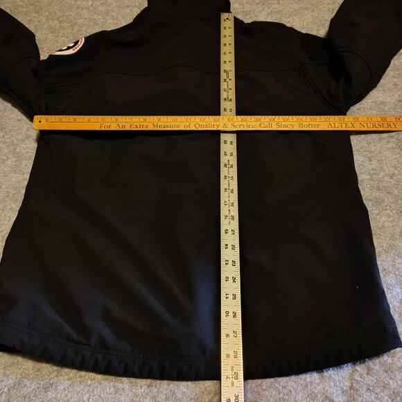 Carhartt Jacket Mens Medium Regular Black J176 Nylon EMT Medic Coat - Picture 12 of 15